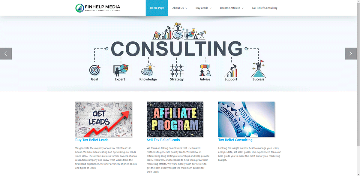 Company Profile screenshot