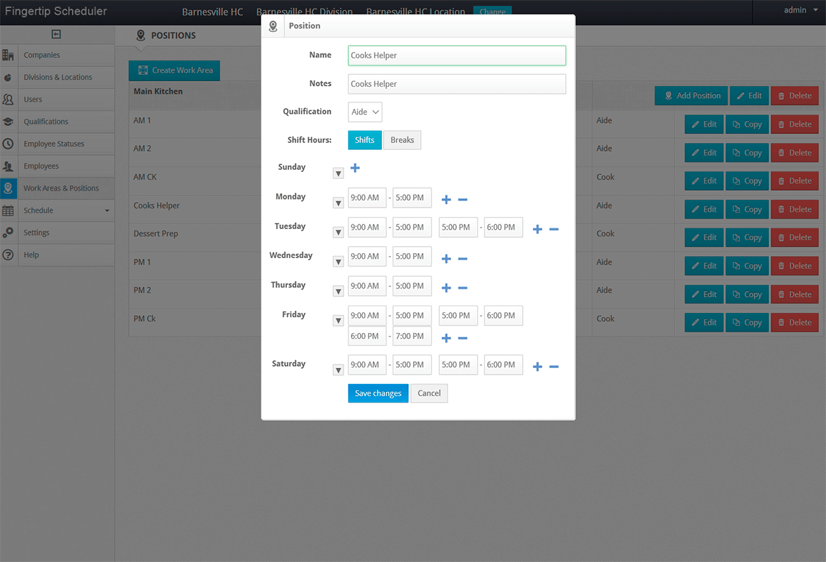 FTScheduler screenshot 2