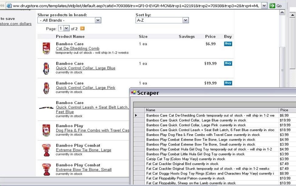 Html Scraper screenshot