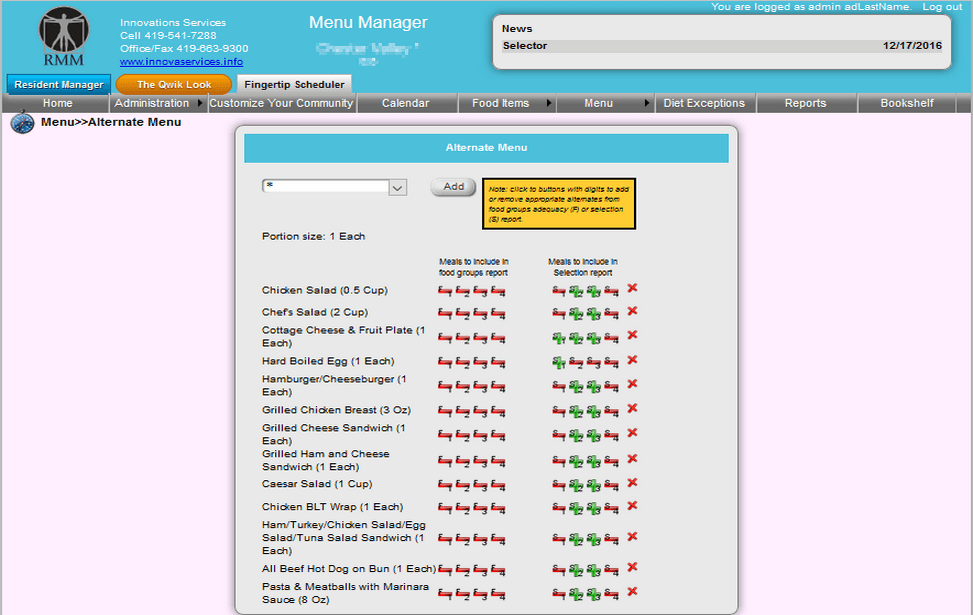 Menu Manager screenshot 10