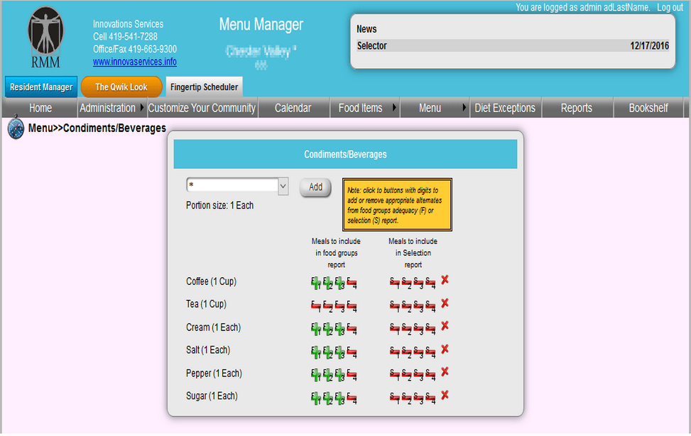 Menu Manager screenshot 11