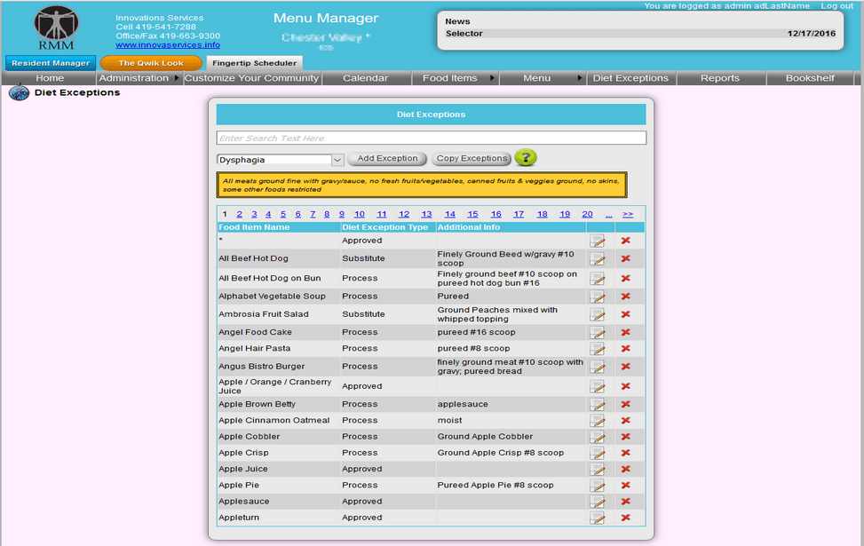 Menu Manager screenshot 12
