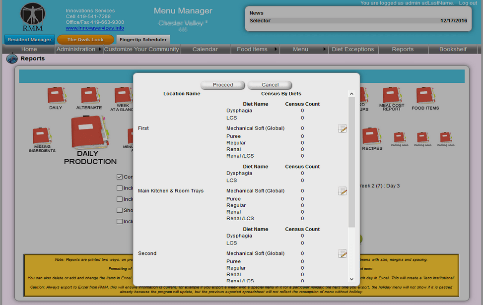 Menu Manager screenshot 5