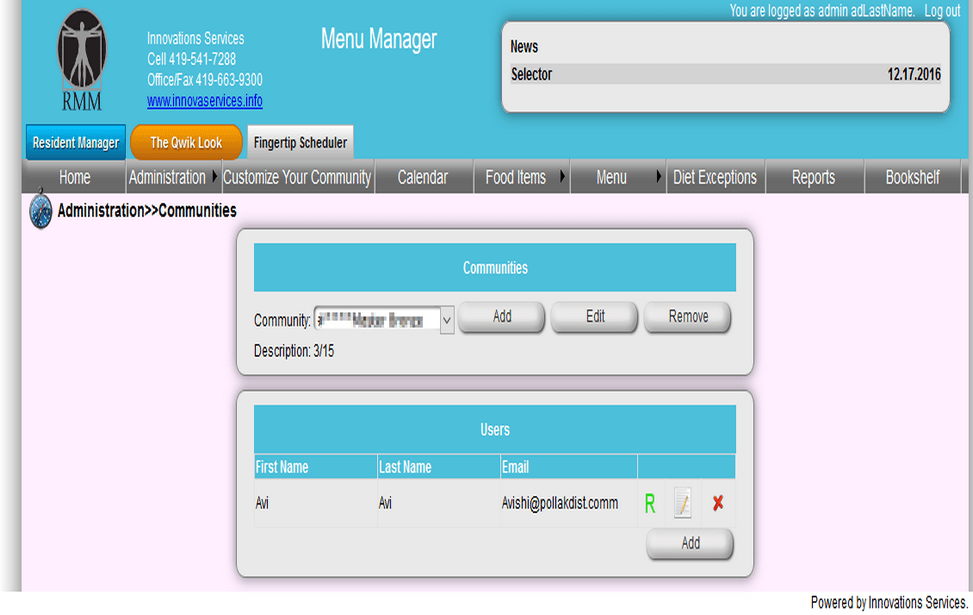 Menu Manager screenshot 6