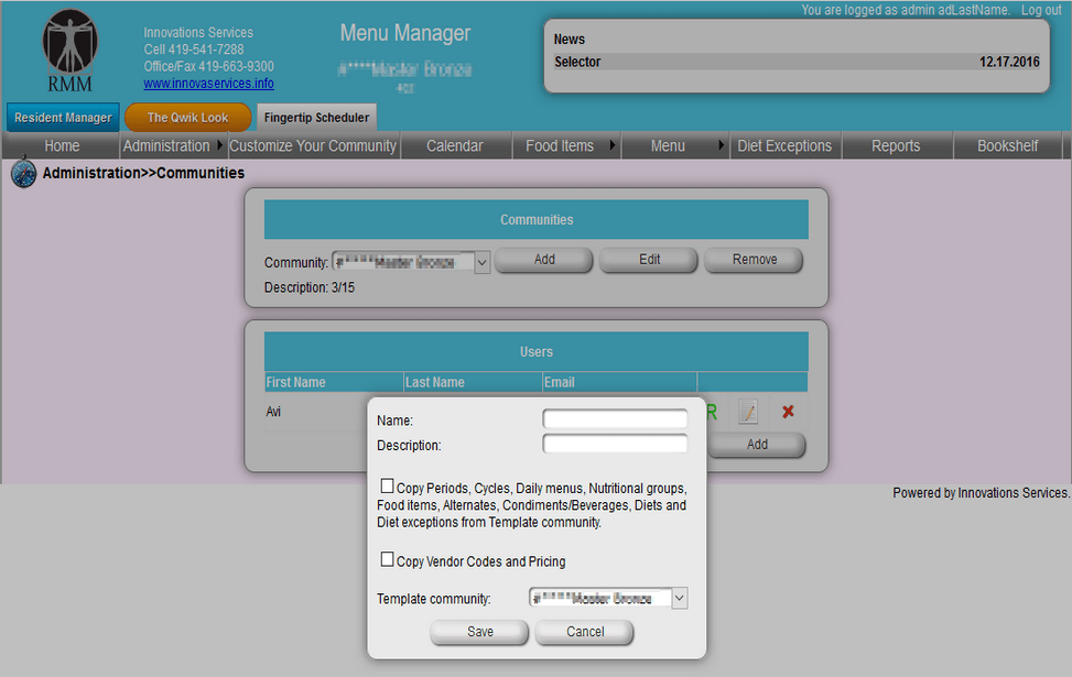 Menu Manager screenshot 7