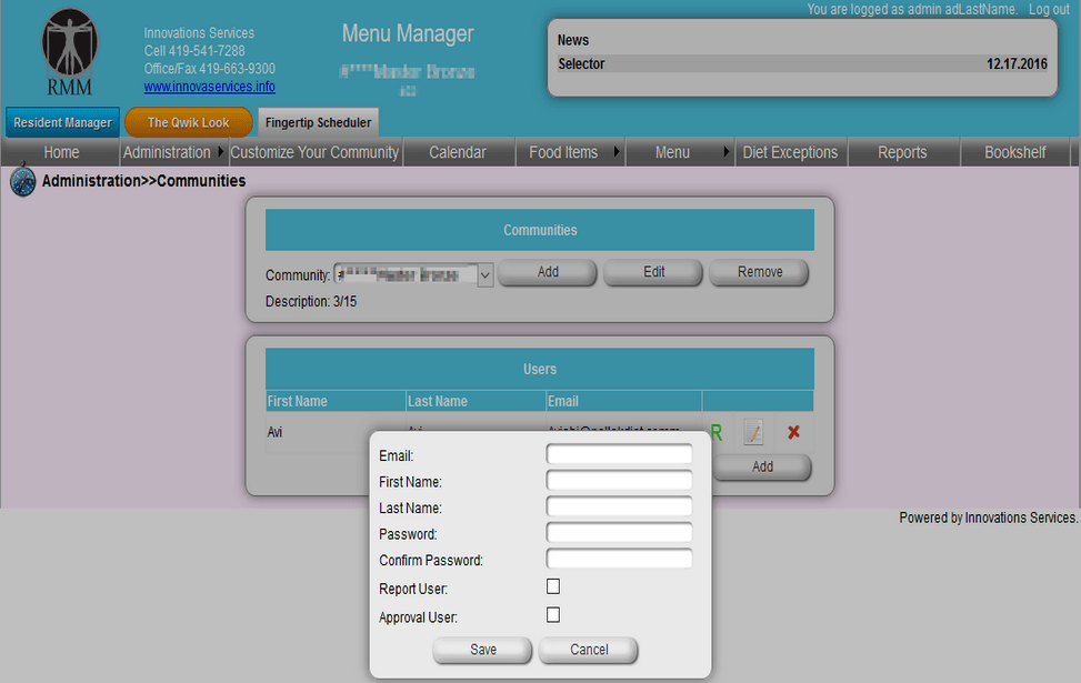 Menu Manager screenshot 8