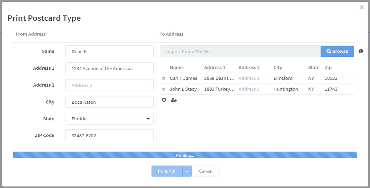 Postcard Designer screenshot 5