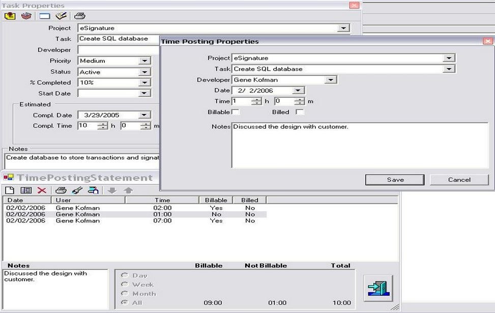 Project Status screenshot 6