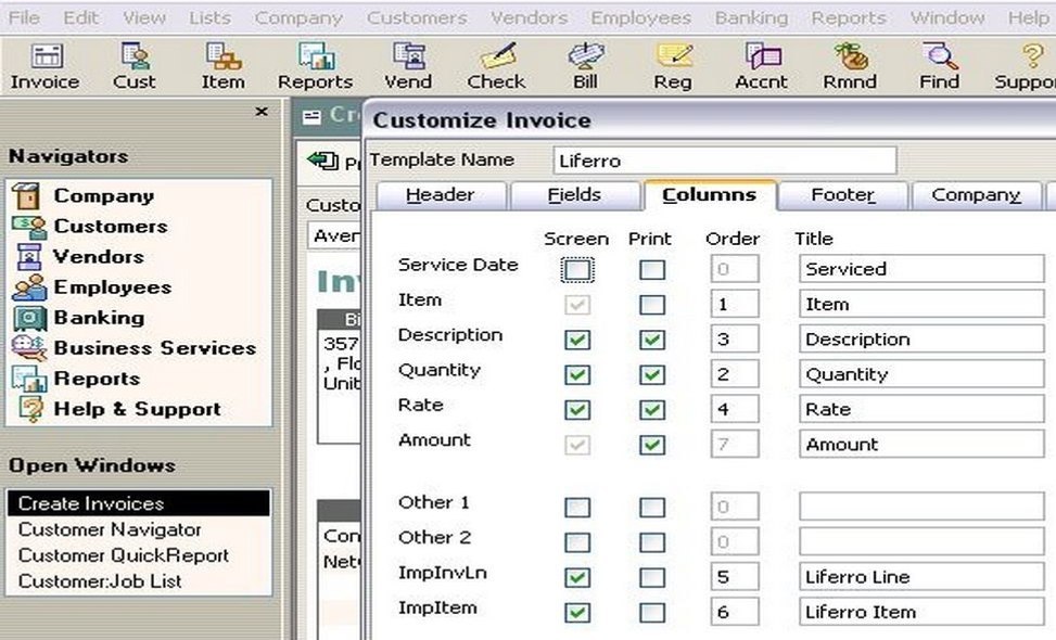 QuickBooks Integration screenshot 3