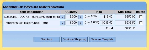 Shopping Cart screenshot 4