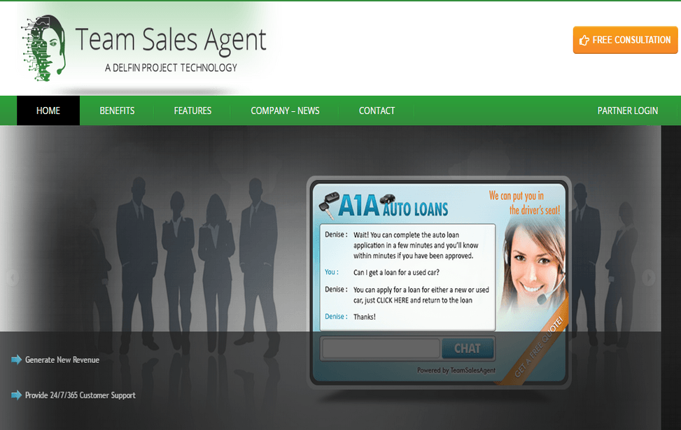 Team Sales Agent screenshot
